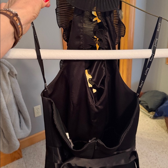 Joseph Ribkoff Black Halter Sundress - Picture 2 of 2